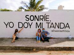 Barda 16: Sonríe, yo doy mi tanda (Calle 5-A). Fotografía: Enamora Mérida.