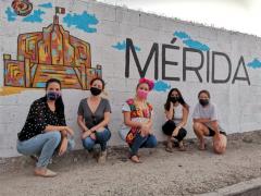 Barda 19: Mérida está tintinkí.  Fotografía: Enamora Mérida.