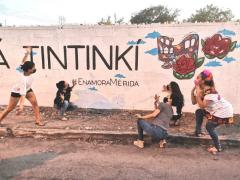 Barda 19: Mérida está tintinkí.  Fotografía: Enamora Mérida.