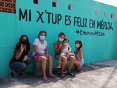 Barda 22: Mi x’tup es feliz en Mérida. Fotografía: Enamora Mérida.