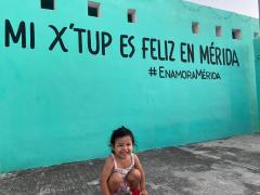 Barda 22: Mi x’tup es feliz en Mérida. Fotografía: Enamora Mérida.