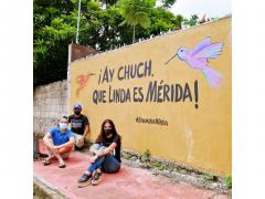 Barda 24: ¡Ay chuch qué linda es Mérida¡. Fotografía: Enamora Mérida.
