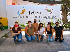 Barda 31: ¡Pásele para que no te quedes con el poch¡. Fotografía: Enamora Mérida.