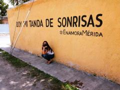 Barda 35 Doy mi tanda de sonrisas. Fotografía: Enamora Mérida.