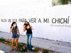 Barda 37: Falta un xix para ver a mi chichí. Fotografía: Enamora Mérida.
