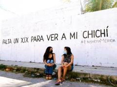 Barda 37: Falta un xix para ver a mi chichí. Fotografía: Enamora Mérida.
