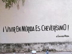 Barda 45 ¡Vivir en Mérida es cheverísimo!. Fotografía: Enamora Mérida.