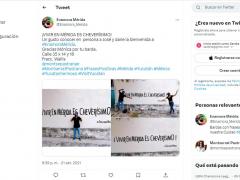 Publicación de Barda 45 ¡Vivir en Mérida es cheverísimo!, por proyecto Enamora Mérida.