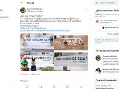 Publicación de Barda 46: ¡Aquí gustamos tele!, por proyecto Enamora Mérida.