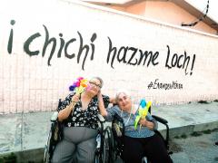 Barda 55: ¡Chichí hazme loch! (Calle 17B). Fotografía: Enamora Mérida.