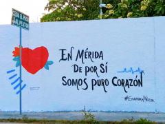 Barda 56: En Mérida de por sí somos puro corazón. Fotografía: Enamora Mérida.