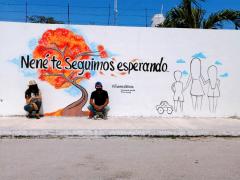 Barda 57: Nené te seguimos esperando. Fotografía: Enamora Mérida.