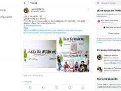 Publicación de Barda 64: ¿Ba’ax ka wa’alik né? (¿Qué dices?), por proyecto Enamora Mérida.