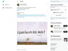 Publicación de Barda 66: ¡Quiero hacerte feliz Mulix¡, por proyecto Enamora Mérida.