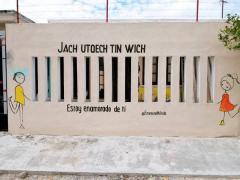 Barda 69: Jach utoech tin wich (Estoy enamorado de ti). Fotografía: Enamora Mérida.