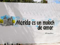 Barda 72: Mérida es un moloch de amor. Fotografía: Enamora Mérida.