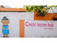 Barda 74: Chichí hazme loch (Calle 59-L). Fotografía: Enamora Mérida.