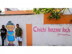 Barda 74: Chichí hazme loch (Calle 59-L). Fotografía: Enamora Mérida.