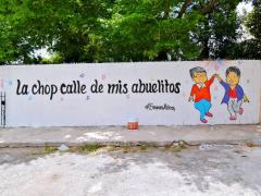 Barda 75: La chop calle de mis abuelitos. Fotografía: Enamora Mérida.