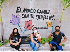 Barda 79: El mundo cambia con tu ejemplo né. Fotografía: Enamora Mérida.