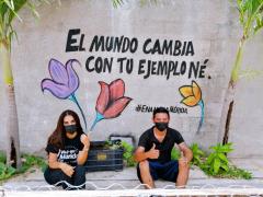 Barda 79: El mundo cambia con tu ejemplo né. Fotografía: Enamora Mérida.