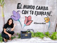 Barda 79: El mundo cambia con tu ejemplo né. Fotografía: Enamora Mérida.