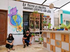 Barda 85: La tierra es nuestra, seamos chéveres con ella. Fotografía: Enamora Mérida.