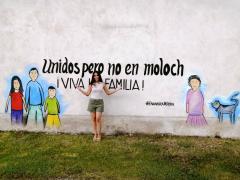Barda 87: Unidos pero no en moloch ¡Viva la familia¡. Fotografía: Enamora Mérida.