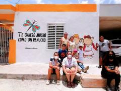 Barda 91: Te quiero mucho como un panucho (Calle 28). Fotografía: Enamora Mérida.
