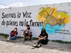 Barda 92: Seamos la voz de quienes no la tienen ¿Ma'sino? Fotografía: Enamora Mérida.