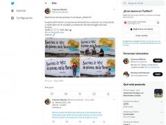 Publicación de Barda 92: Seamos la voz de quienes no la tienen ¿Ma'sino?, por proyecto Enamora Mérida.
