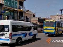 Transporte público. Fotografía: Quadratín Tlaxcala.